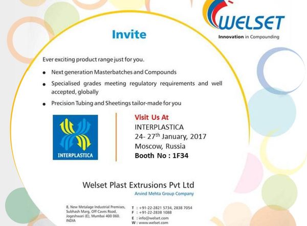 Welset invite for Interplastica 2017